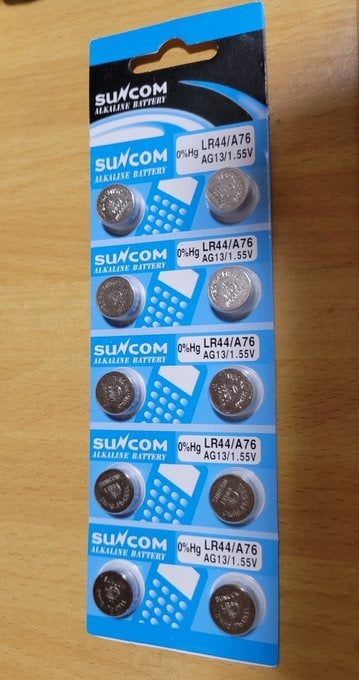 daiso 電池 ボタン