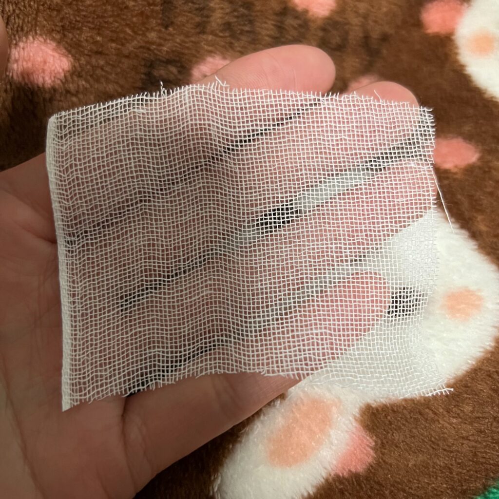 daiso ガーゼ