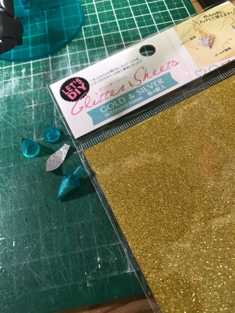 ダイソー グリッターシート
