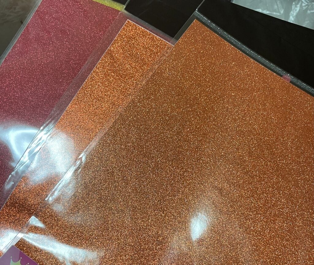 daiso  グリッターシート