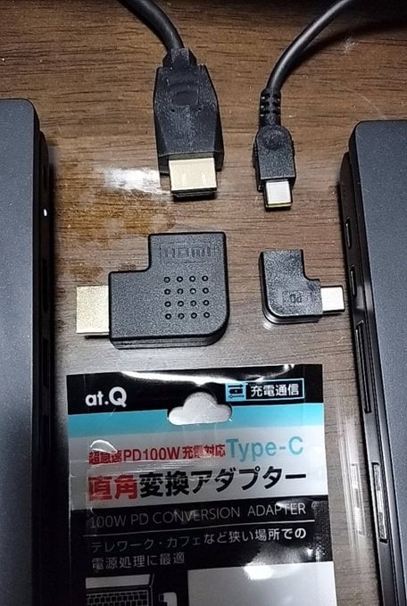 usb hdmi 変換 100均