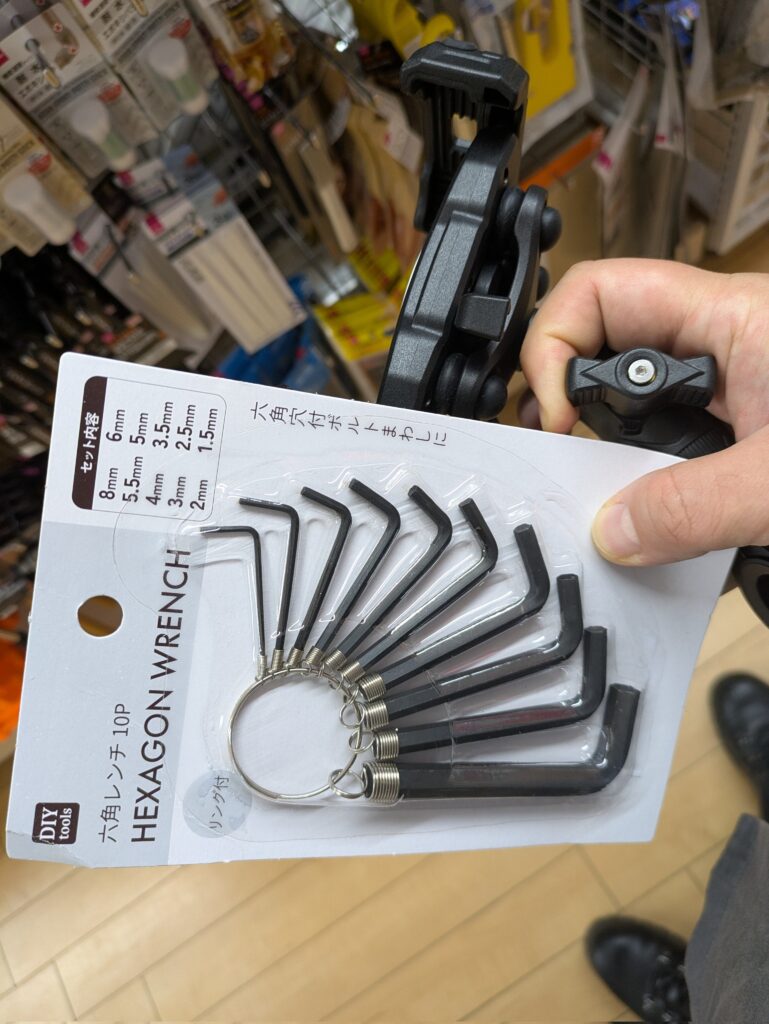 六角レンチ 100均