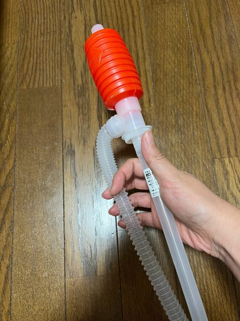 灯油ポンプ 100均 セリア
