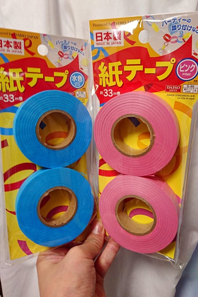 紙テープ 100均
