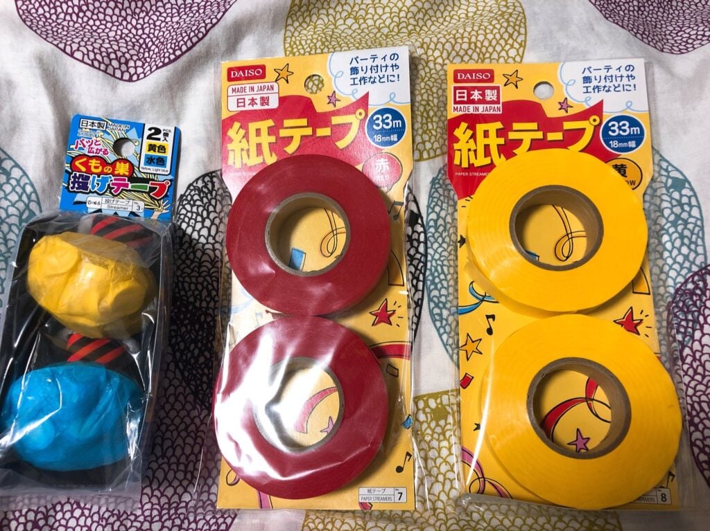 紙テープ ダイソー
