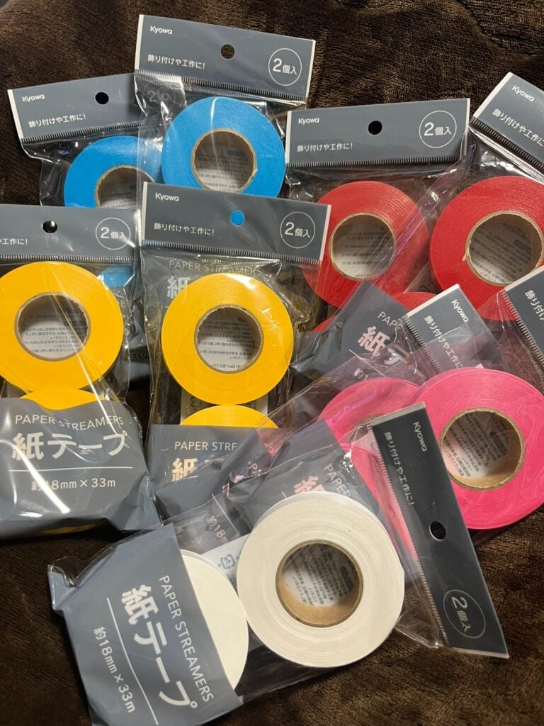 紙テープ ダイソー
