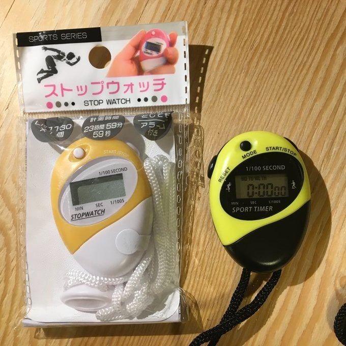 セリア ストップウォッチ