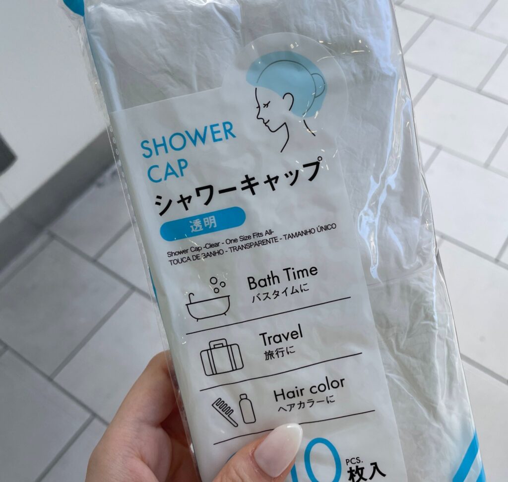 シャワーキャップ ダイソー 100均