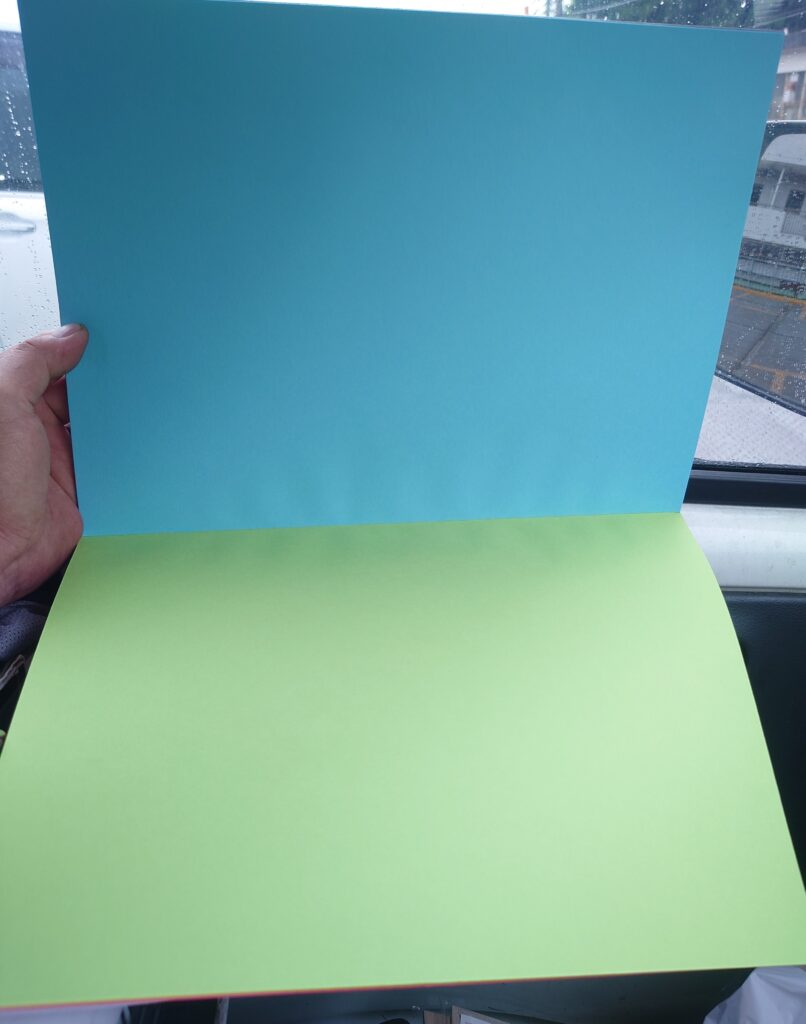 100均 画用紙
