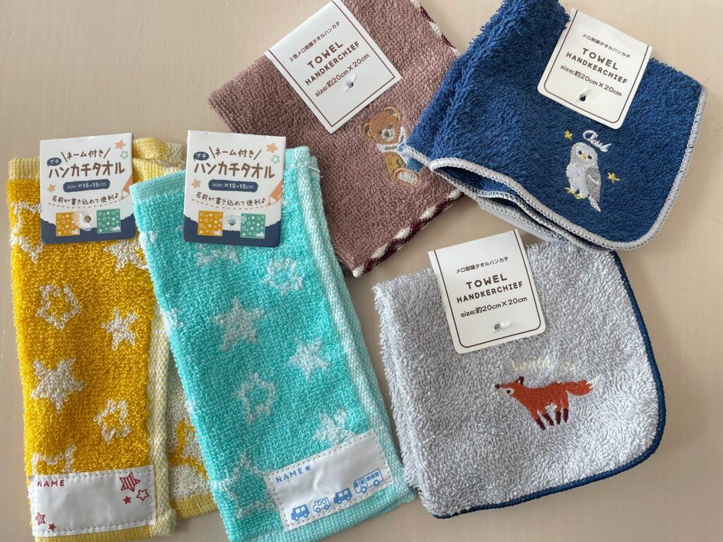 daiso ハンカチ
