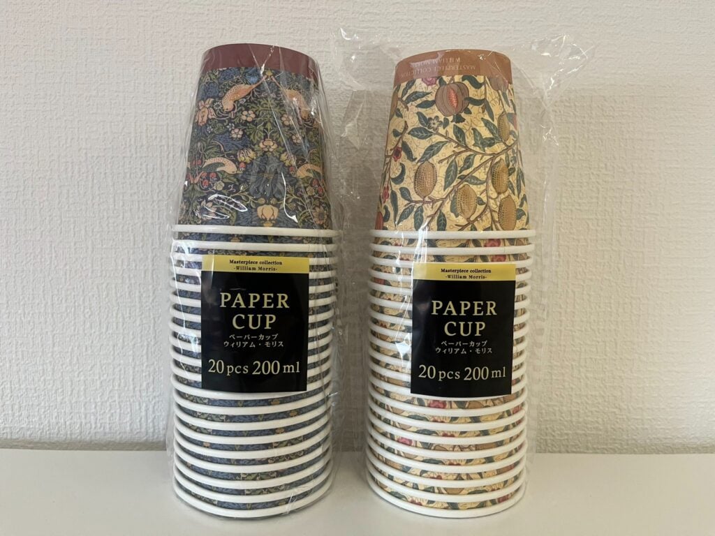 daiso セリア 紙コップ
