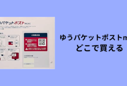 ゆうパケットポストmini どこで買える