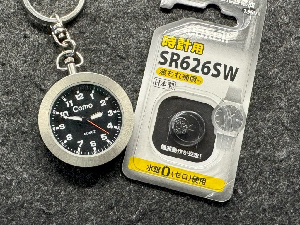 小型ボタン電池SR626SW