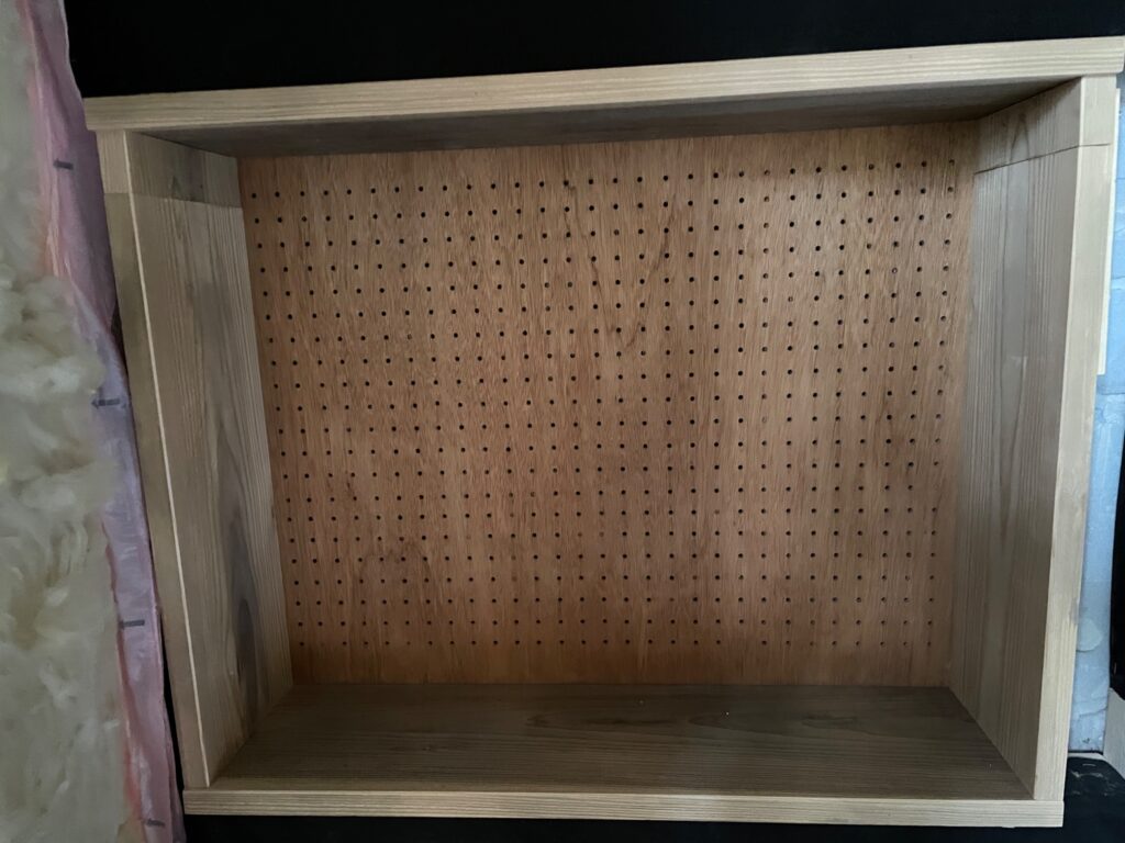 有孔ボード収納