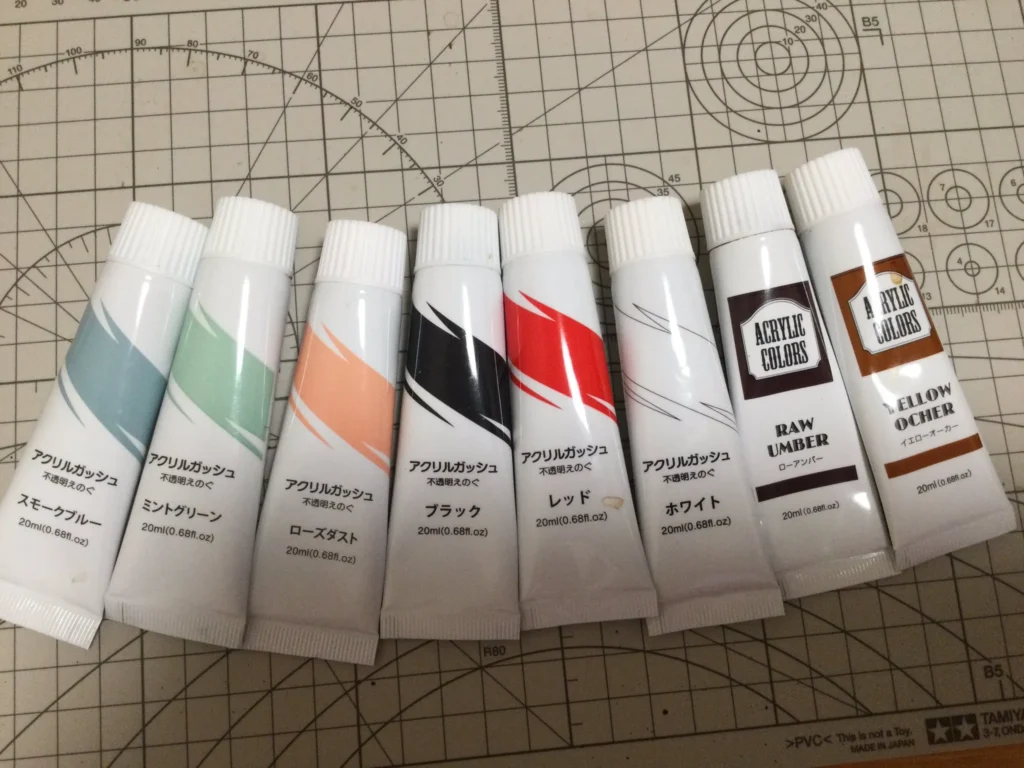 セリアのアクリル絵の具の特徴