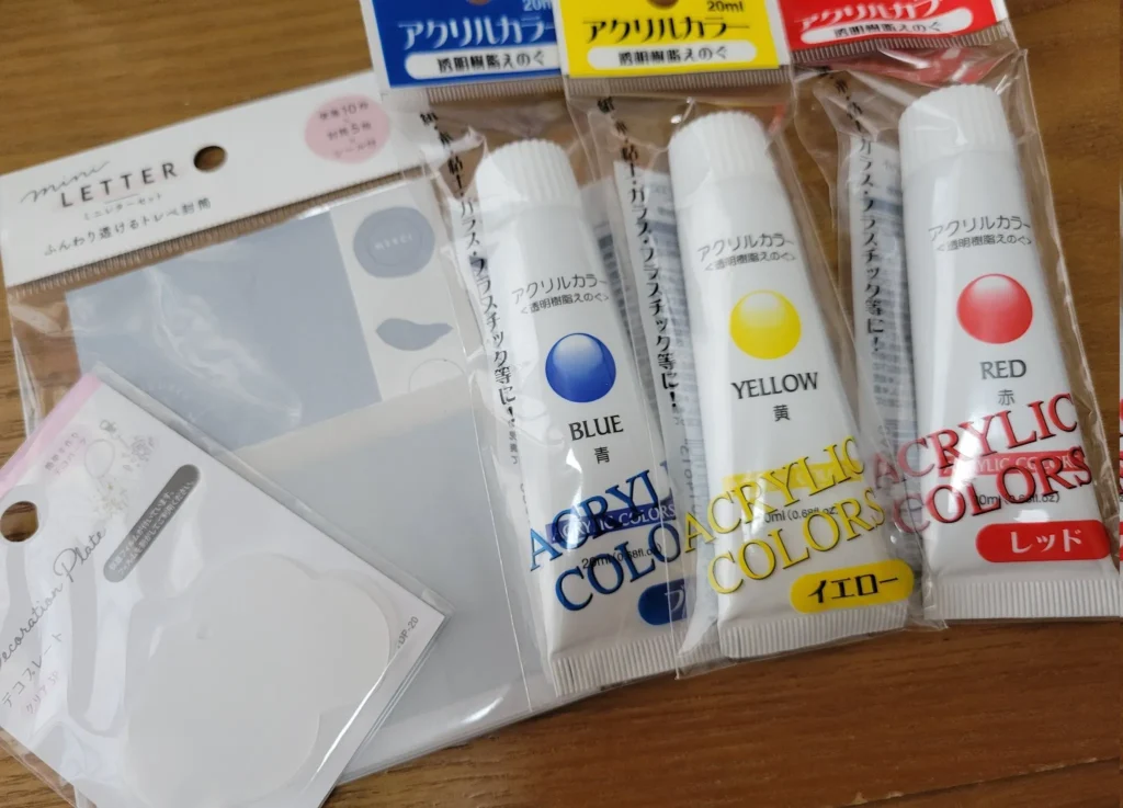 セリア アクリル絵の具 他ブランドとの比較