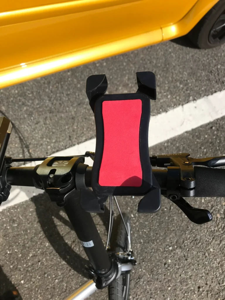 100均自転車用スマホホルダーの魅力