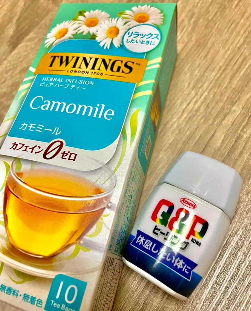 セブンイレブンで購入できるカモミールティーの種類
