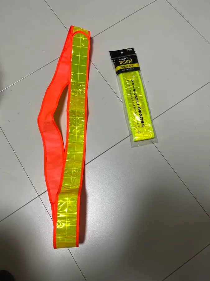 100均のタスキはどの売り場にありますか?